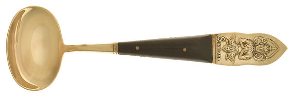 Thailand (Brass) Solid Piece Cream Ladle