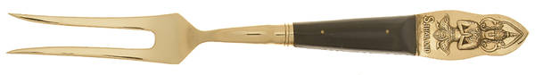Thailand (Brass) Small Solid Steak Carving Fork