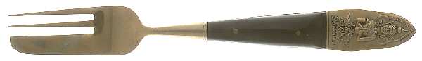 Thailand (Brass) Pastry Fork
