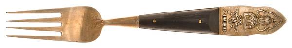 Thailand (Brass) Individual Salad Fork