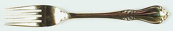 Gold Anniversary (Gold Electroplate) Fork