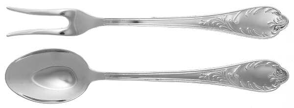 Unf1956 (Silverplate) Solid Serving Set