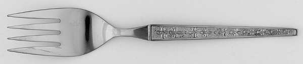 UNF790 (Stainless) Medium Solid Cold Meat Serving Fork