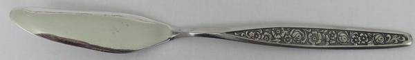 UNF802 (Stainless) Flat Handle Master Butter Knife