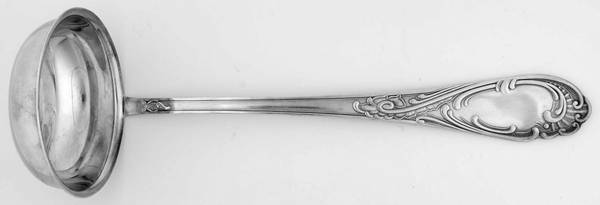 UNF819 (Silverplate) Solid Soup Ladle