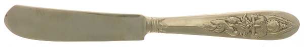 Siam-Brass-Full Figure Buddha Flat Handle Butter Spreader
