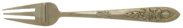 Siam-Brass-Full Figure Buddha Cocktail/Seafood Fork
