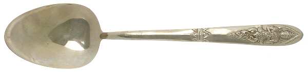 Siam-Brass-Full Figure Buddha Large Solid Serving Spoon