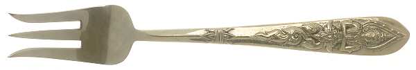 Siam-Brass-Full Figure Buddha Individual Salad Fork