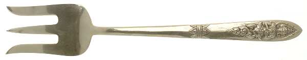Siam-Brass-Full Figure Buddha Medium Solid Cold Meat Serving Fork