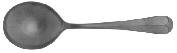 UNF820 (Stainless) Round Bowl Soup Spoon (Cream Soup)