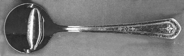 UNF831 (Nickel) Round Bowl Soup Spoon (Cream Soup)