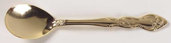 Serena (Gold Electroplate) Sugar Spoon