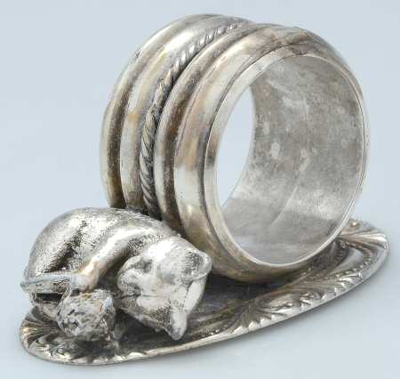 Figural Napkin Rings (Silverplate Napkin Ring