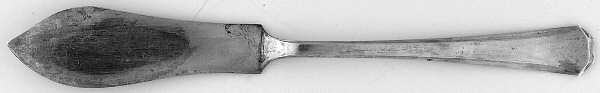 950-1 (Sterling) Flat Handle Master Butter Knife