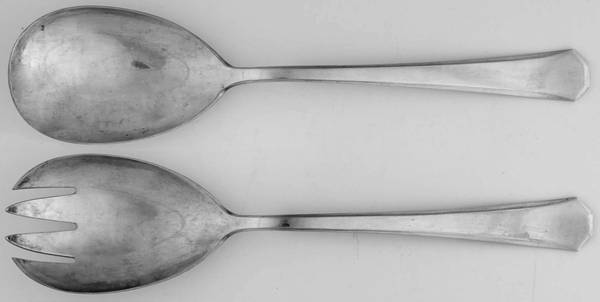 950-1 (Sterling) Solid Salad Serving Spoon