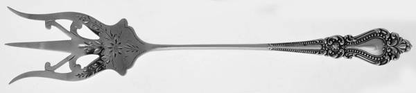 UNF870 (Sterling) Bright Cut Large Lettuce Serving Fork