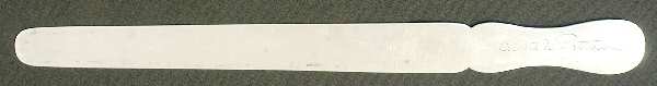 England Sterling Hollowware 11" Page Turner Solid