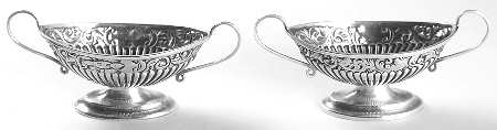 England Sterling Hollowware Nut Dish - Set of 2