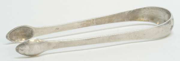 England Sterling Flatware Large Ice Serving Tongs