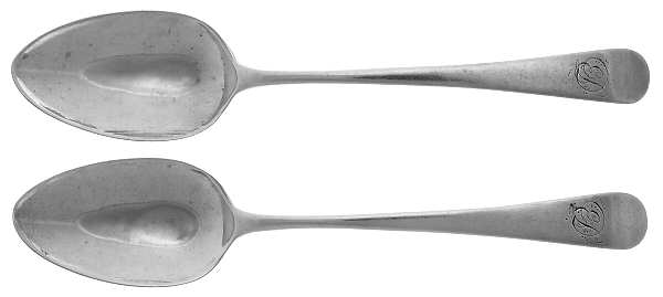 England Sterling Flatware (Set of 2) Tea/Five O'Clock Spoons