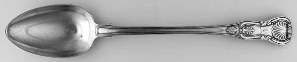 England Sterling Flatware Large Solid Dressing Spoon