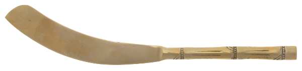 UNF714 (Bronze) Large Solid Piece Cake Knife