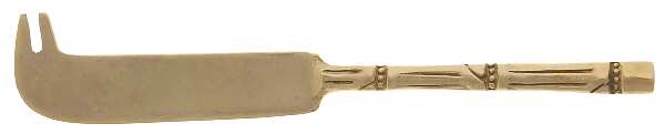 UNF714 (Bronze) Solid Serving Cheese Knife