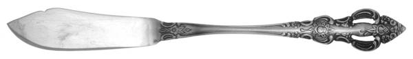 UNF885 (Stainless) Flat Handle Master Butter Knife