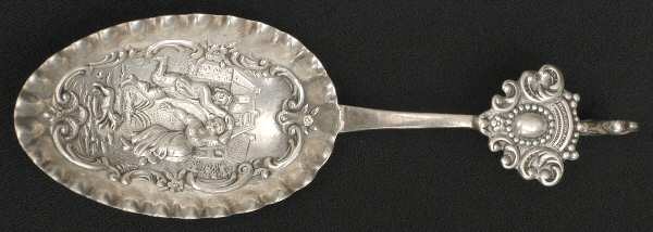 Germany Sterling Flatware Tea Caddy Spoon