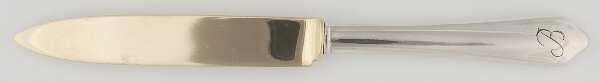 Germany Sterling Flatware Individual Fruit Knife with Silverplate Blade
