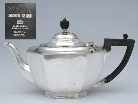 England Silverplate Hollowware Teapot