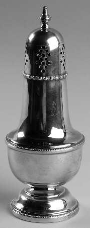 England Silverplate Hollowware Sugar Shaker