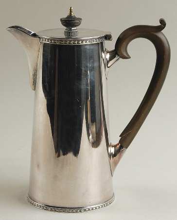 England Silverplate Hollowware Silverplate Chocolate Pot