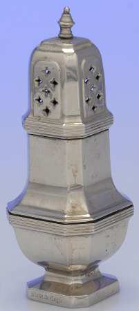 England Silverplate Hollowware Muffineer