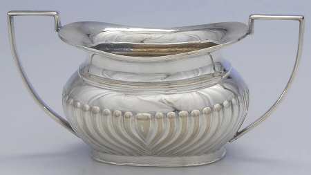 England Silverplate Hollowware Sugar Bowl No Lid