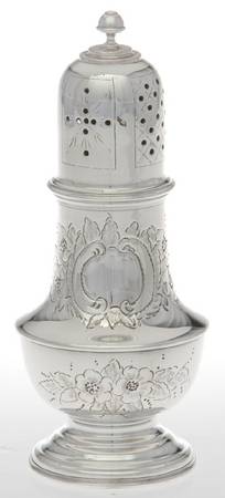 England Silverplate Hollowware Muffineer