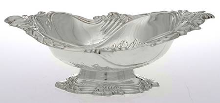 England Silverplate Hollowware Plated Footed Bon Bon Bowl