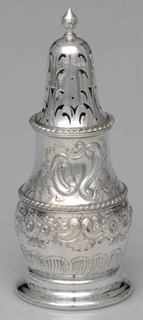 England Silverplate Hollowware Muffineer
