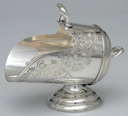 England Silverplate Hollowware Sugar Scuttle