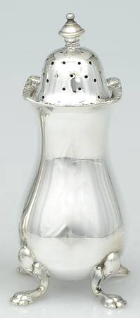 England Silverplate Hollowware Pepper Shaker