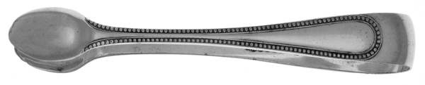 England Silverplate Flatware Large Sugar Tongs