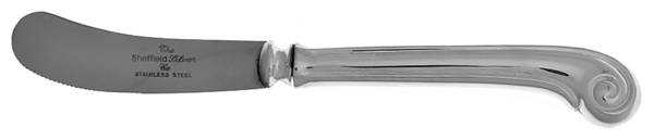 England Silverplate Flatware Hollow Handle Master Butter Knife