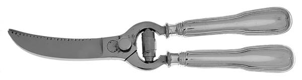 England Silverplate Flatware Poultry Shears with Stainless Blades