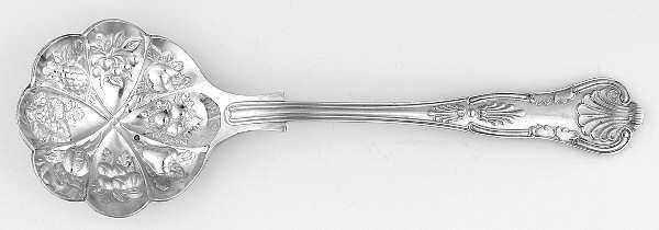 England Silverplate Flatware Solid Bon Bon Spoon