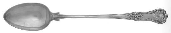 England Silverplate Flatware Large Solid Dressing Spoon