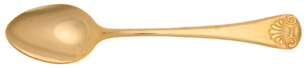 Shell (Gold Electroplate) Teaspoon