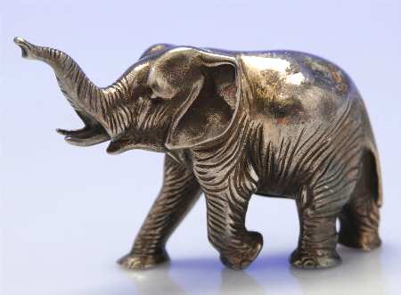 Italy Sterling Hollowware Figurine