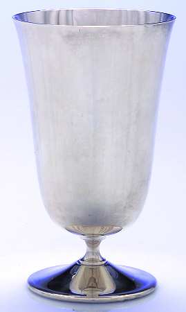 Italy Silverplate Hollowware Iced Tea Goblet