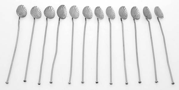 Italy Silverplate Hollowware Tea Sipper - Set of 12